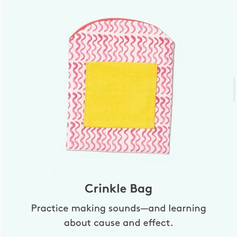 LOVEVERY Crinkle Bag for Kids